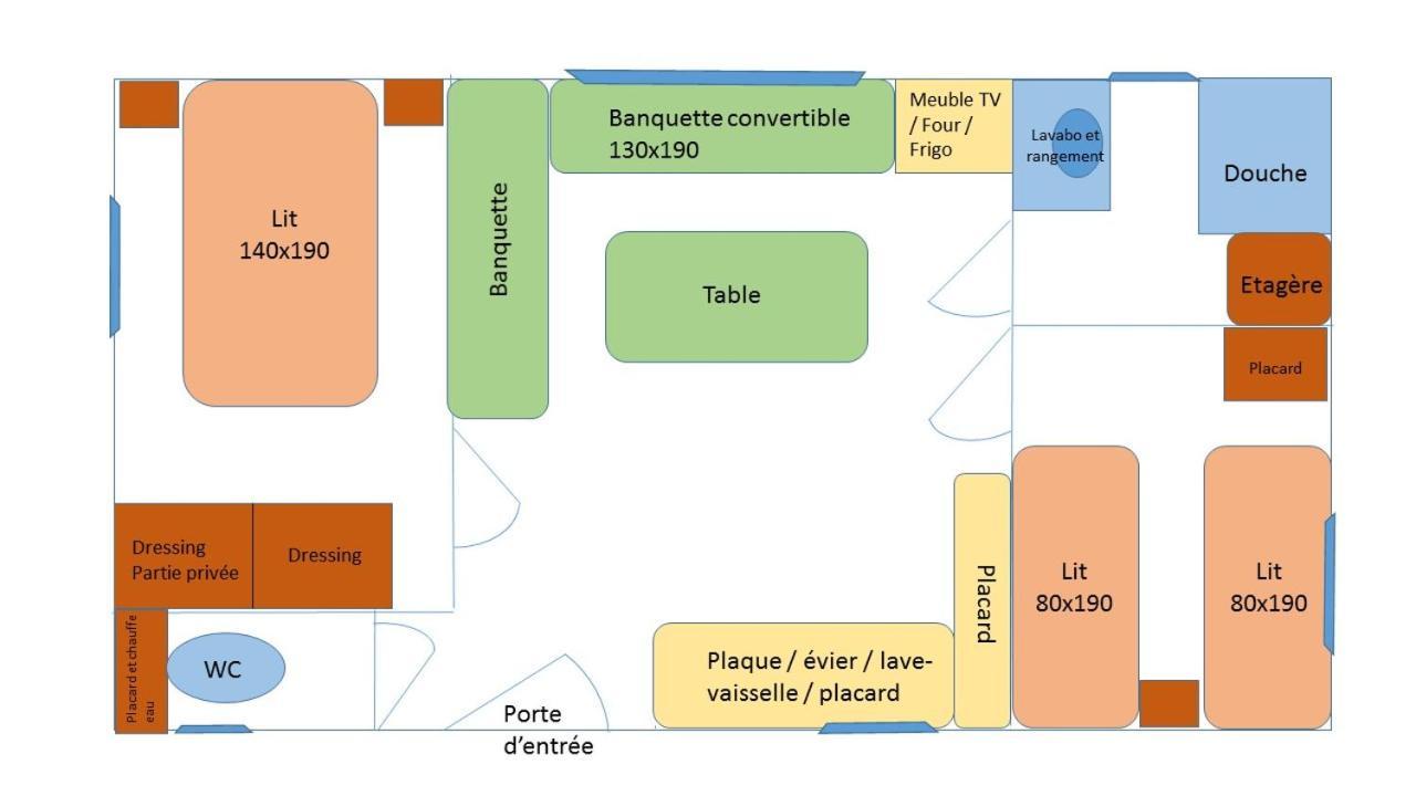 Flo'S Mobil-Home Saillagouse Εξωτερικό φωτογραφία